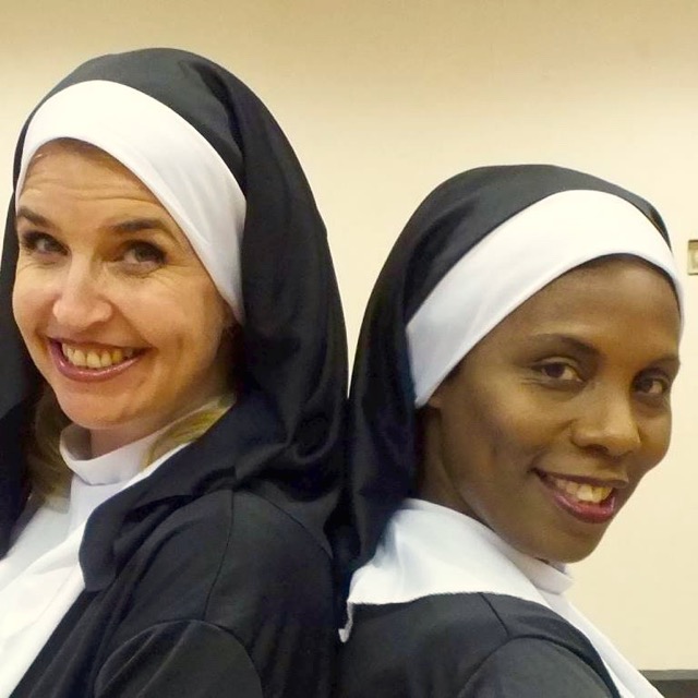 Mother Superior and Deloris van Cartier